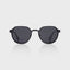 Freeport Black - Steel Sunglasses