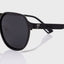 Freeport Black - Steel Sunglasses