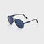 Nomad Navy Metal Sunglasses