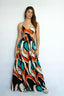 Abstract Maxi Dress