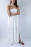 White Strapless Dress